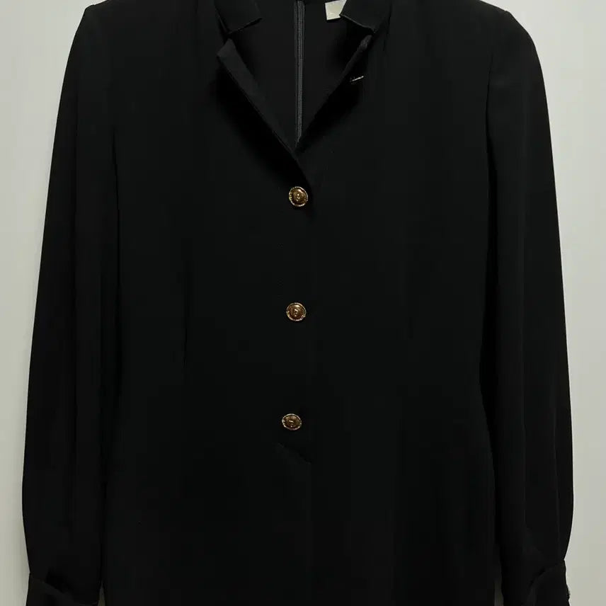 [BUNJANG] AITZU BABBA Black Cutting Volume Long Dress / 아이잗바바 백 커팅 볼륨 원피스