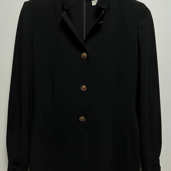 [BUNJANG] AITZU BABBA Black Cutting Volume Long Dress / 아이잗바바 백 커팅 볼륨 원피스