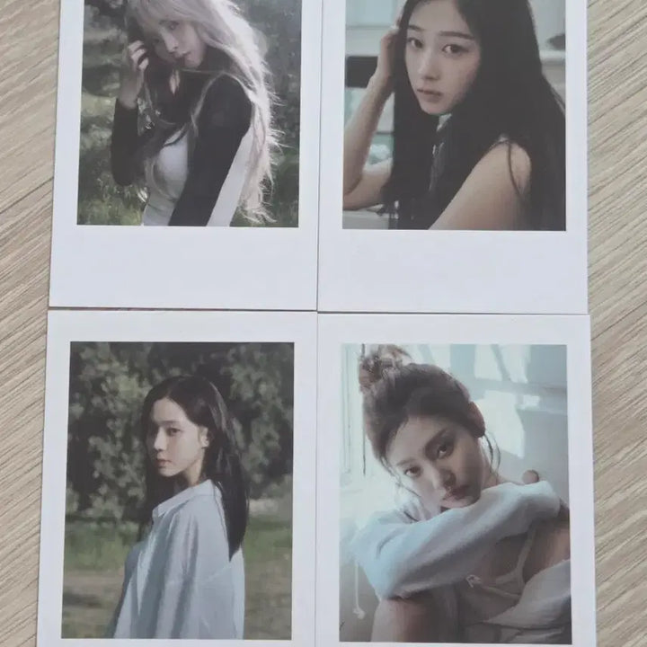 [SOLD OUT] 에스파 스파이시 단체 폴라로이드 사진 포카 4장 일괄 양도
