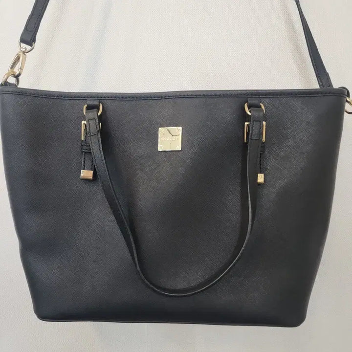 [BUNJANG] Sisley Black Handbag Tote Shoulder Bag / 시슬리~블랙 핸드백 토트백 숄더백 수납공간 넉넉