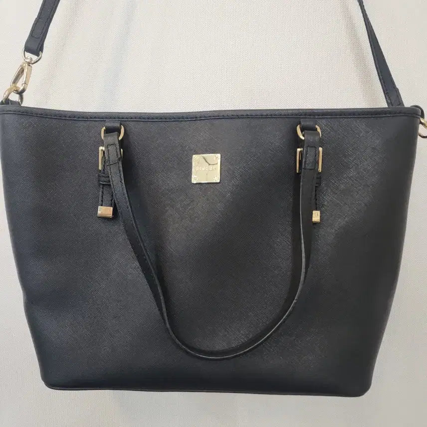 [BUNJANG] Sisley Black Handbag Tote Shoulder Bag / 시슬리~블랙 핸드백 토트백 숄더백 수납공간 넉넉