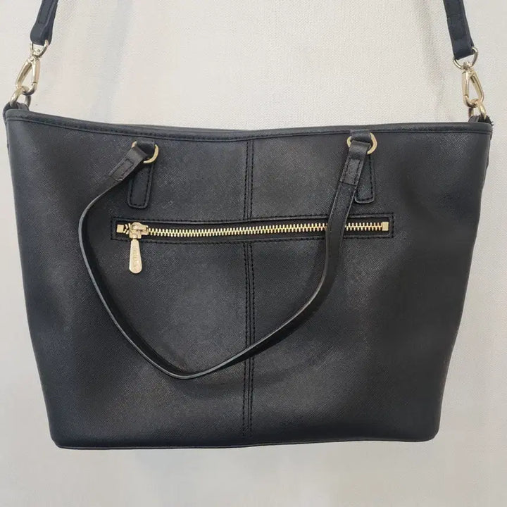 [BUNJANG] Sisley Black Handbag Tote Shoulder Bag / 시슬리~블랙 핸드백 토트백 숄더백 수납공간 넉넉