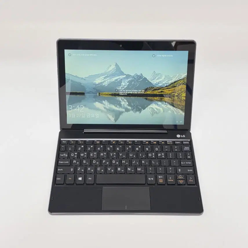 [BUNJANG] LG 2-in-1 Laptop Tablet PC (10.1-inch, Atom x5-Z8350, 2GB RAM, 64GB Storage) / (A급)엘지 LG 2in1 투인원 노트북, 태블릿PC  간단한영상,사무용