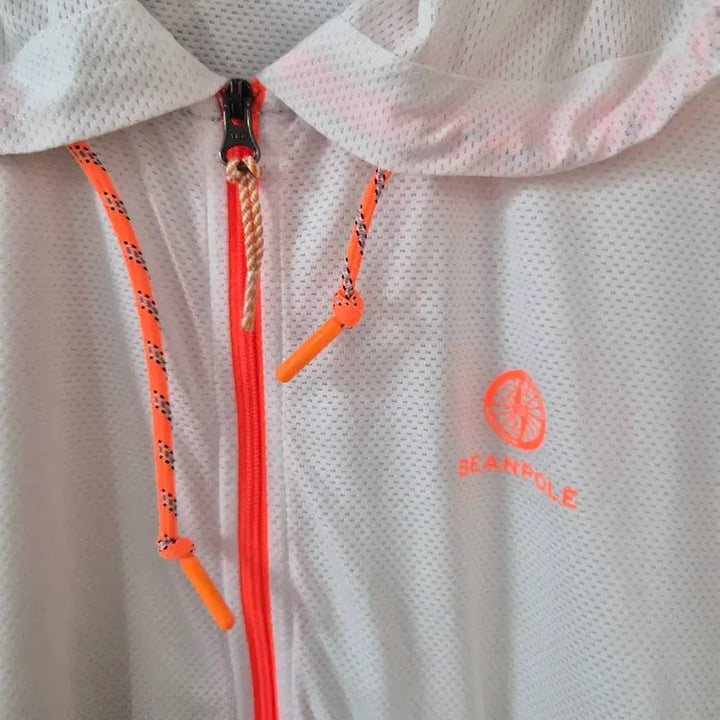 [BUNJANG] Beanpole Sport Mesh Hooded Zip-up (White) 95 / 빈폴 스포츠 메쉬 후드 집업 95