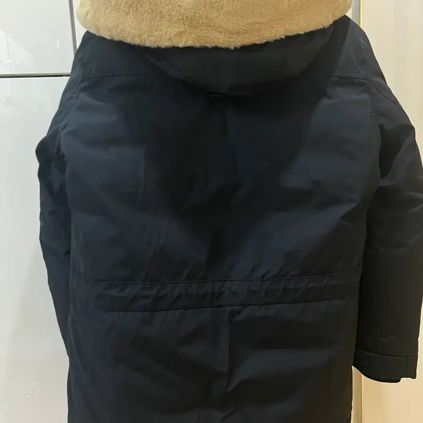 [BUNJANG] Lacoste Hooded Down Jacket Navy / 라코스테 야상패딩 100-슬림105