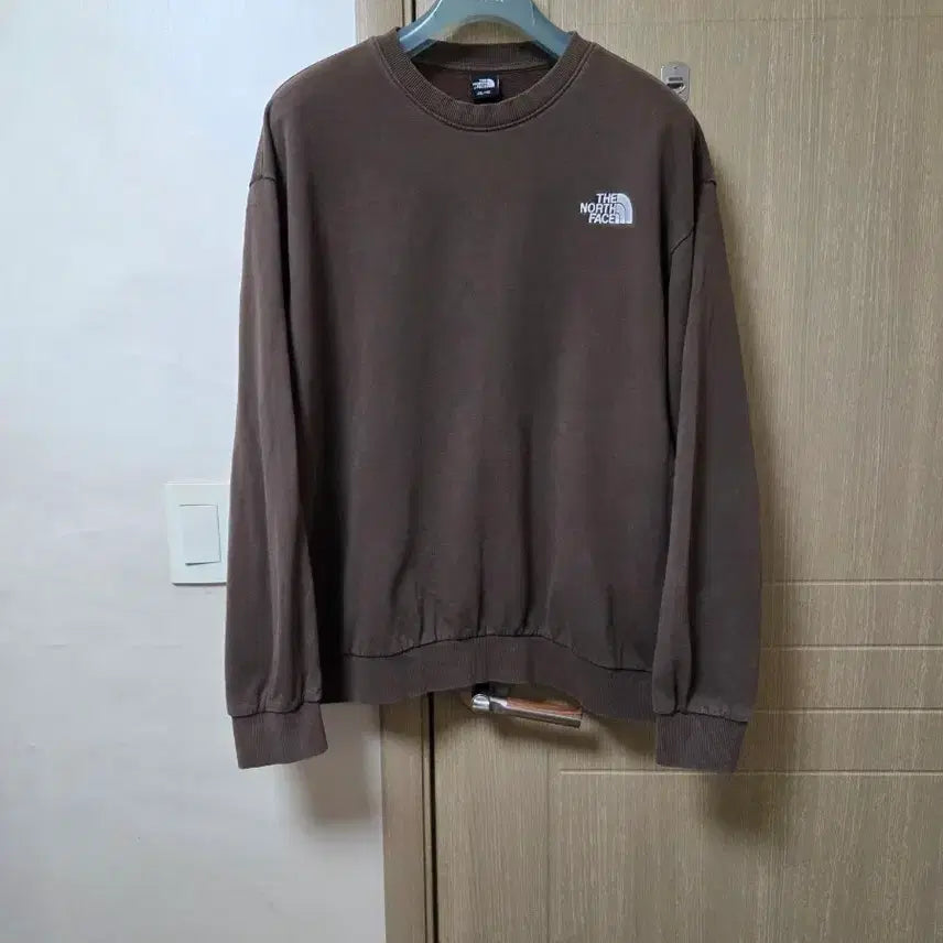 [BUNJANG] The North Face Brown Crewneck Sweatshirt / 노스페이스 맨투맨 XXL 110