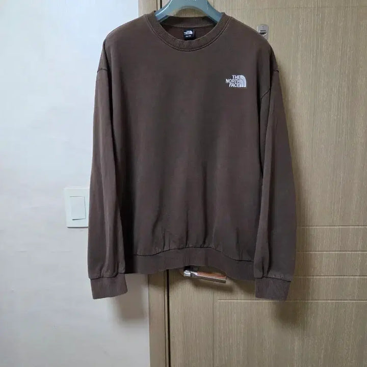 [BUNJANG] The North Face Brown Crewneck Sweatshirt / 노스페이스 맨투맨 XXL 110