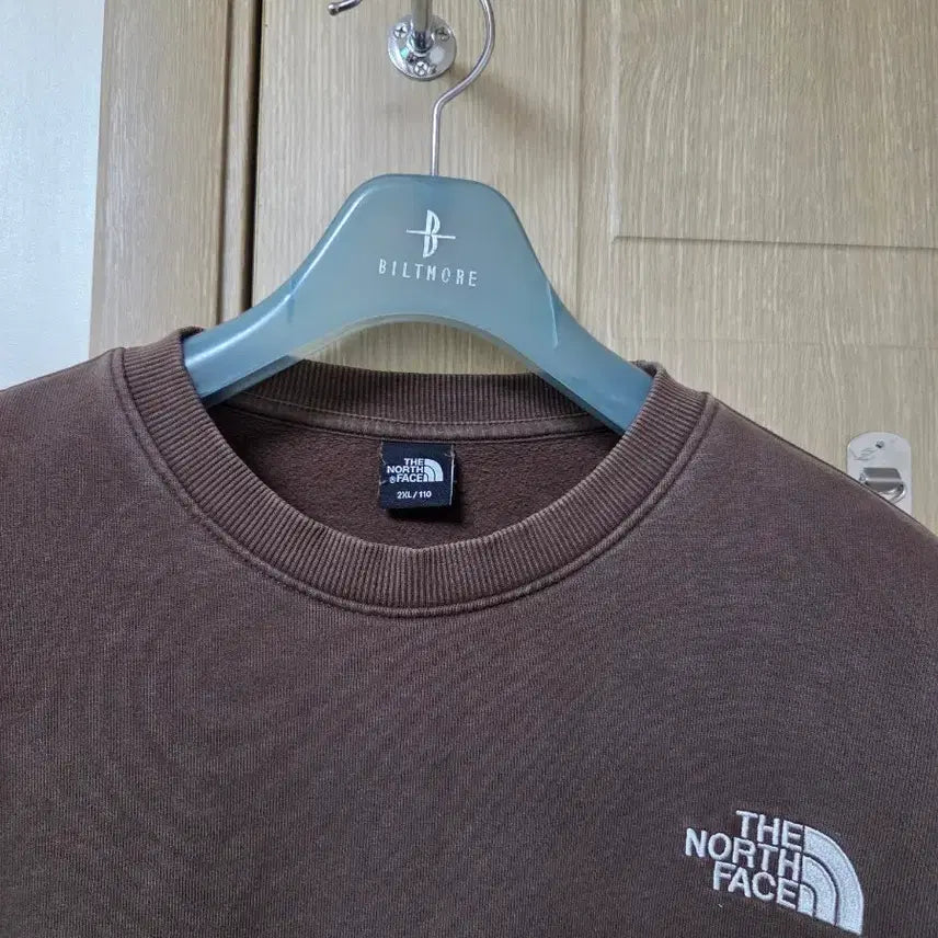 [BUNJANG] The North Face Brown Crewneck Sweatshirt / 노스페이스 맨투맨 XXL 110