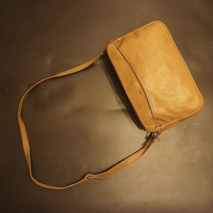 [BUNJANG] Vintage Leather Crossbody Bag / 7145 크로스가방 크로스백 가죽백 가죽가방 빈티지가방 여성가방 남자백