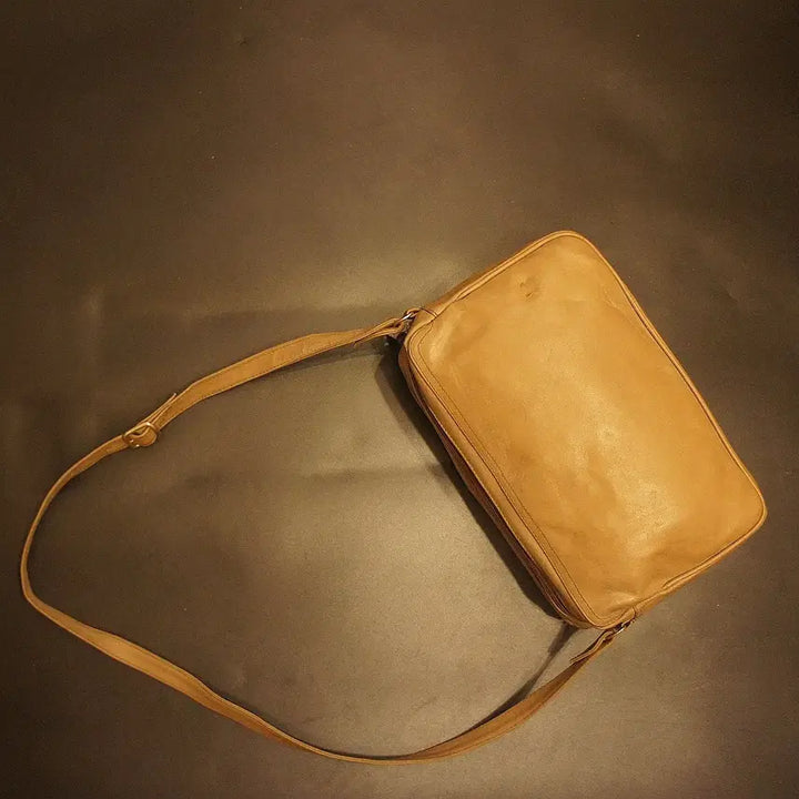 [BUNJANG] Vintage Leather Crossbody Bag / 7145 크로스가방 크로스백 가죽백 가죽가방 빈티지가방 여성가방 남자백
