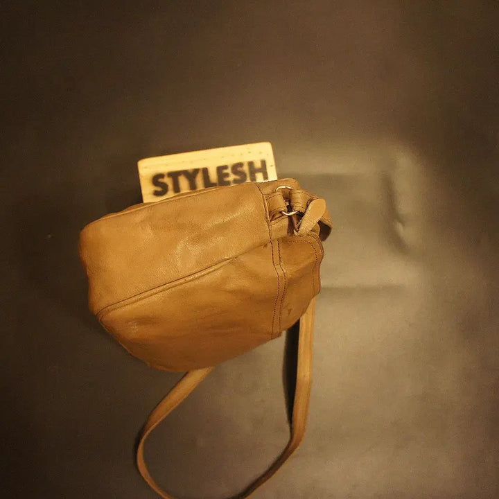 [BUNJANG] Vintage Leather Crossbody Bag / 7145 크로스가방 크로스백 가죽백 가죽가방 빈티지가방 여성가방 남자백