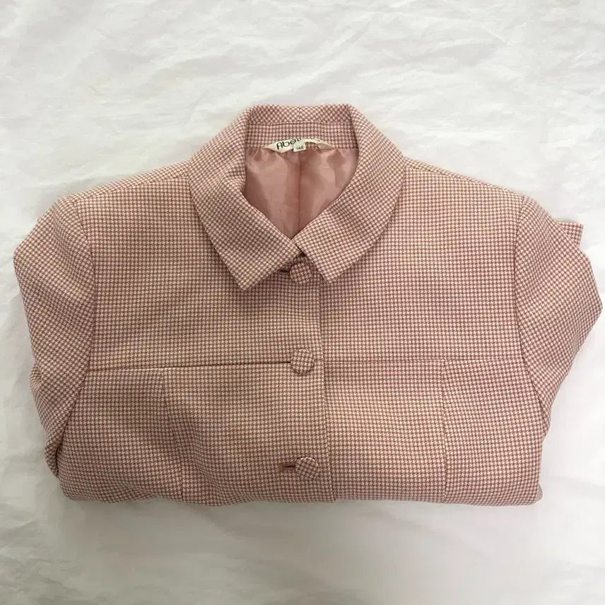 [BUNJANG] Vintage Pink Blazer / 여성 핑크자켓,정장,수트(빈티지,택배비 포함)