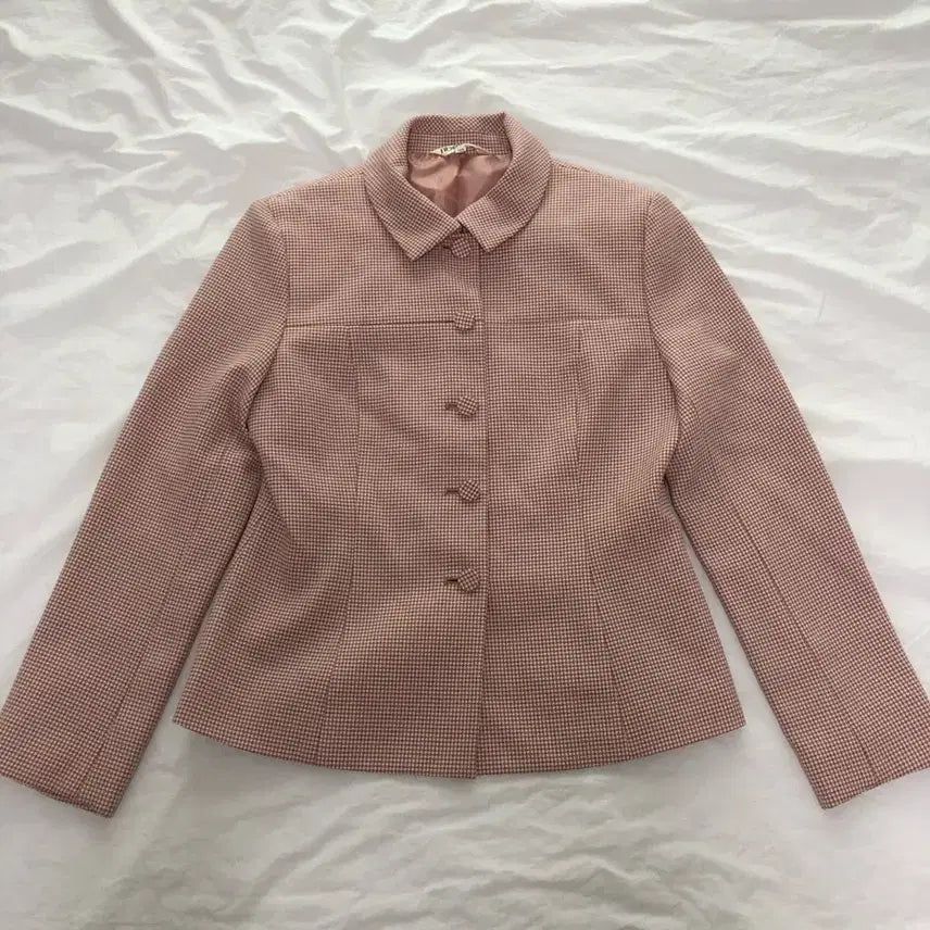 [BUNJANG] Vintage Pink Blazer / 여성 핑크자켓,정장,수트(빈티지,택배비 포함)