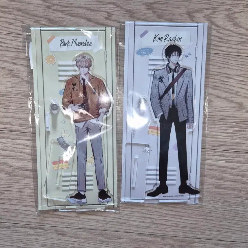 [BUNJANG] Debut or Die - Park Moondae and Kim Raebin Acrylic Stand Bundle Set / 데못죽 탈덕처분 박문대 김래빈 아크릴 일괄 판매합니다