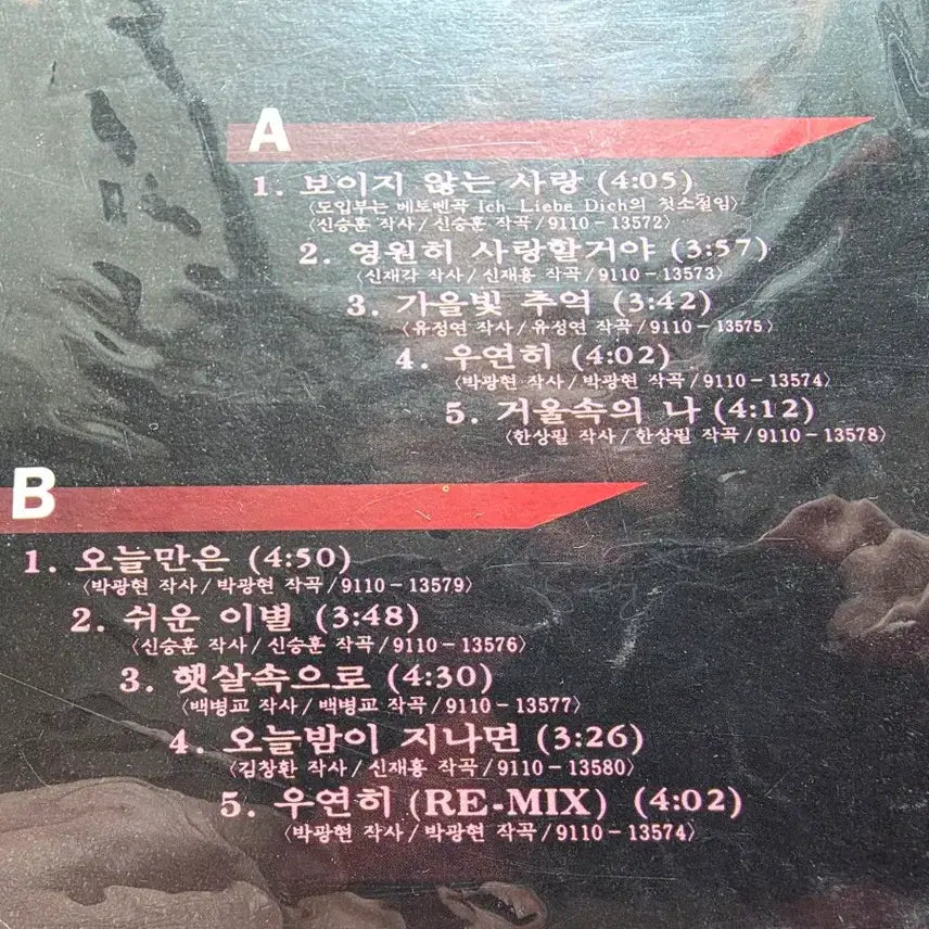 [BUNJANG] Shin Seung Hun 2nd Album Vinyl LP / 신승훈 2집 미개봉 lp