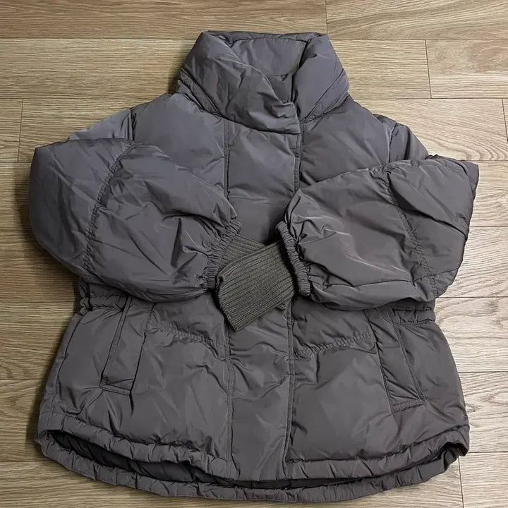 [BUNJANG] G Cut Khaki Grey Short Down Jacket / GCUT(지컷) 카키그레이 숏 패딩