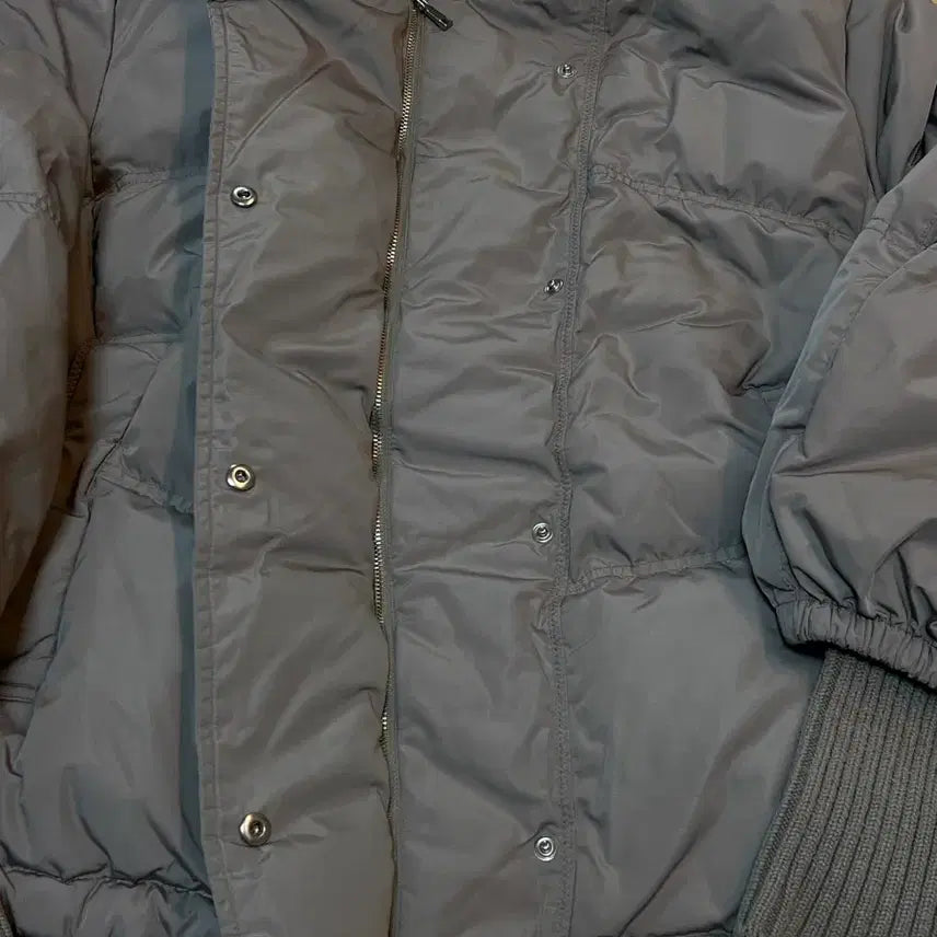 [BUNJANG] G Cut Khaki Grey Short Down Jacket / GCUT(지컷) 카키그레이 숏 패딩