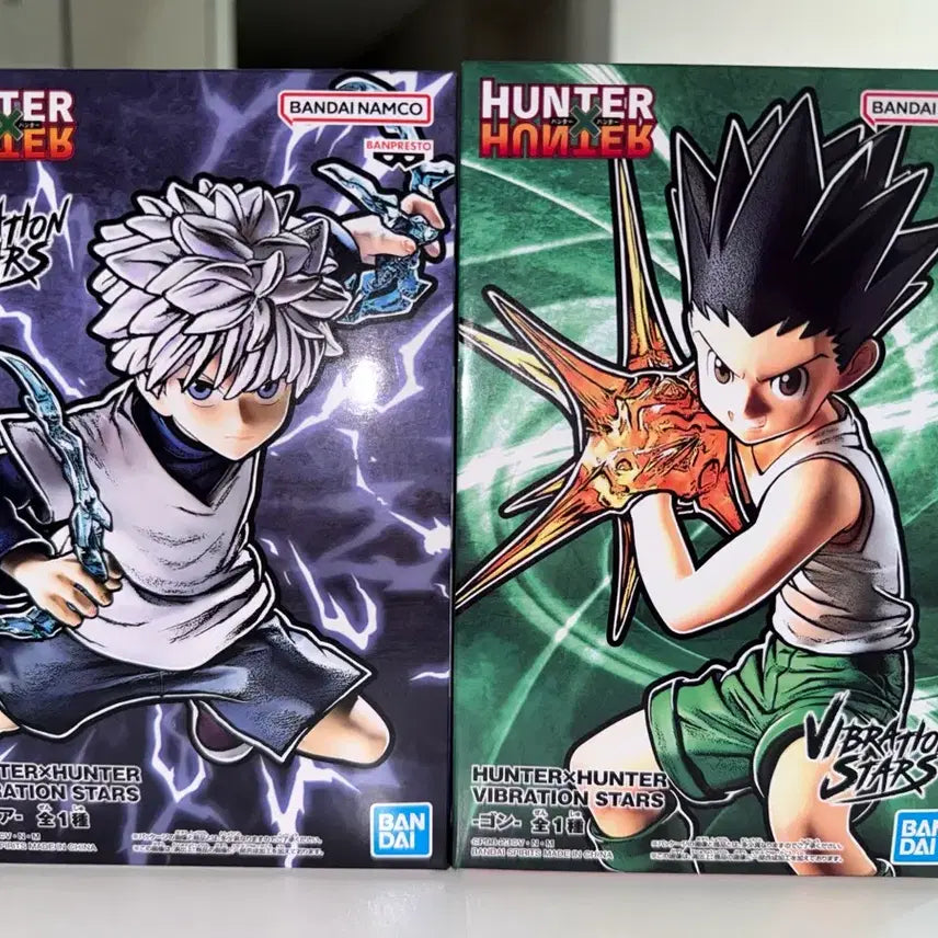 [BUNJANG] Gon &amp; Killua Vibration Stars Figure / 곤 키르아 바이브레이션 스타 피규어