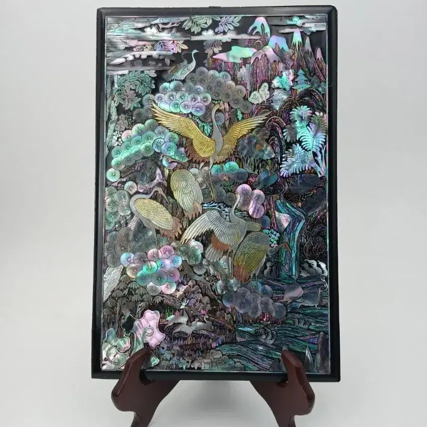 [BUNJANG] Vintage Mother-of-Pearl Frame / 70S 빈티지 자개액자 creative reuse Frame 48