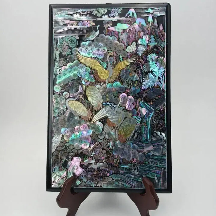 [BUNJANG] Vintage Mother-of-Pearl Frame / 70S 빈티지 자개액자 creative reuse Frame 48
