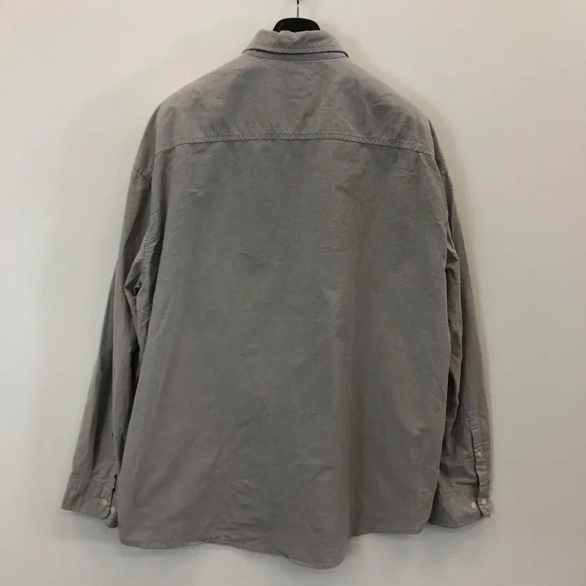 [BUNJANG] Musinsa Standard Oxford Overshirt - Grey - L / 무신사스탠다드 옥스포드 오버셔츠 L 그레이