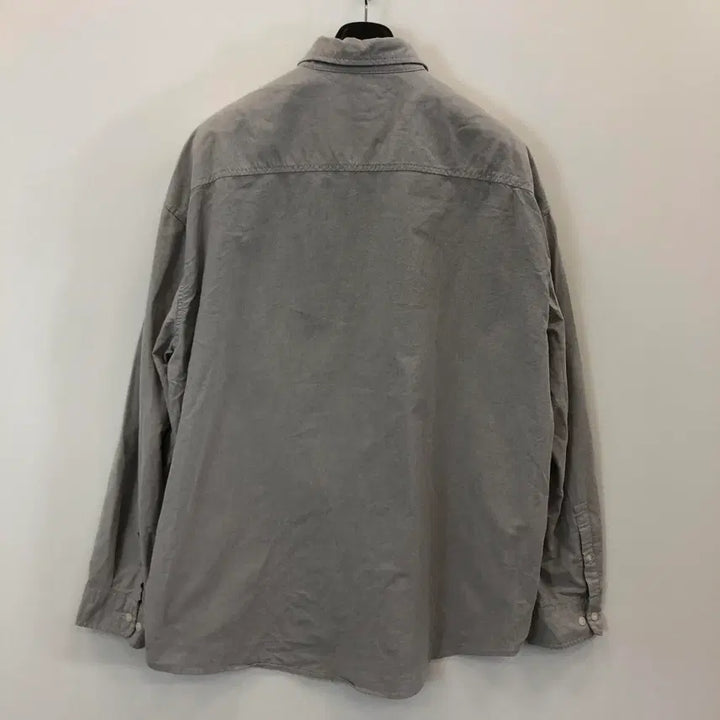 [BUNJANG] Musinsa Standard Oxford Overshirt - Grey - L / 무신사스탠다드 옥스포드 오버셔츠 L 그레이