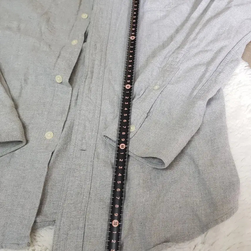 [BUNJANG] Carhartt Gray Long Sleeve Shirt / 칼하트 그레이 긴팔 셔츠.L.