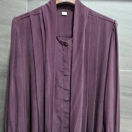 [BUNJANG] CERRUTI 1881 Silk Pleated Tie Blouse / CERRUTI 1881,  견100%  플리츠  타이 블라우스