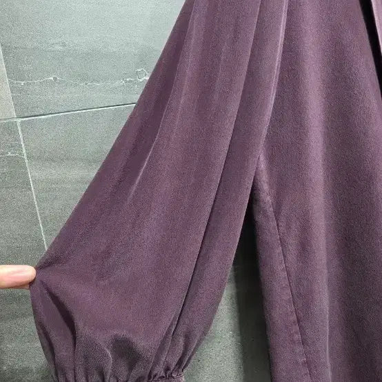 [BUNJANG] CERRUTI 1881 Silk Pleated Tie Blouse / CERRUTI 1881,  견100%  플리츠  타이 블라우스