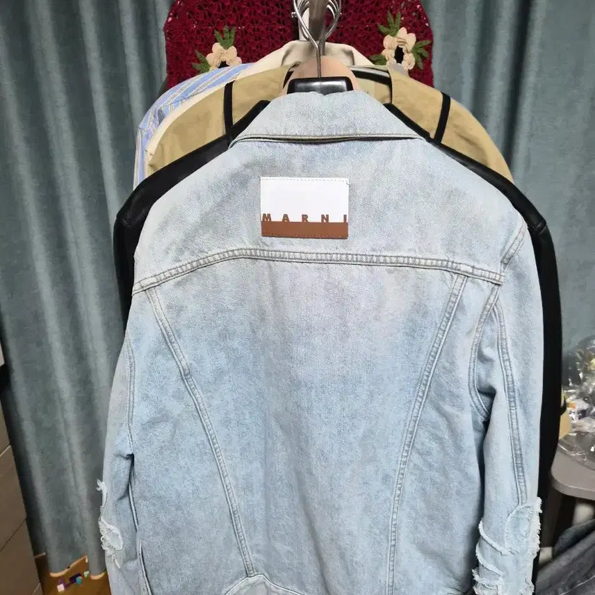 [BUNJANG] Marni Denim Trucker Jacket Size 52 / [52]마르니 데님 트러커