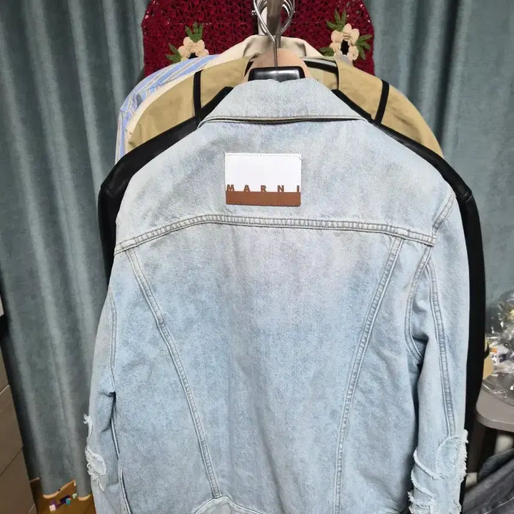 [BUNJANG] Marni Denim Trucker Jacket Size 52 / [52]마르니 데님 트러커