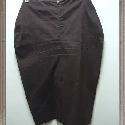 [BUNJANG] MINE Linen Blend Midi Skirt / MINE 마인 린넨면스판 주름셔링 항아리 미들스커트 허리25