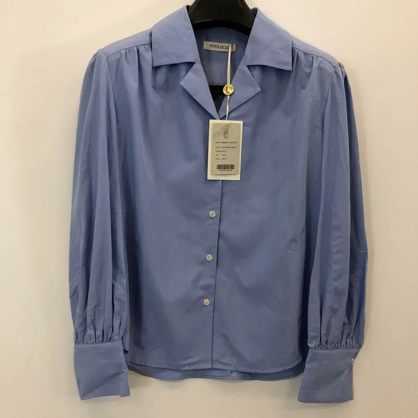 [SOLD OUT] NONLOCAL (새상품) 논로컬 핀턱 커프스 오픈카라셔츠 F