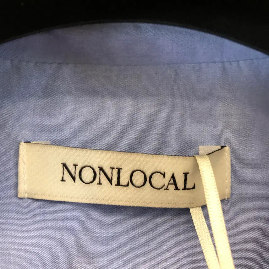 [SOLD OUT] NONLOCAL (새상품) 논로컬 핀턱 커프스 오픈카라셔츠 F
