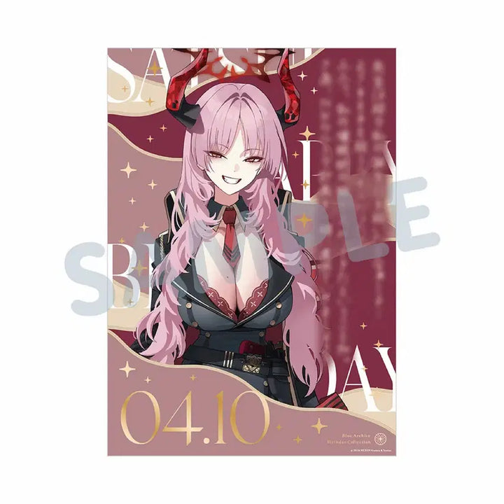 [BUNJANG] Blue Archive Wakamo &amp; Saki Birthday Portrait Set / [예약공구] 블루아카이브 공식 생일 기념 포트레이트 7종 와카모 사키 등