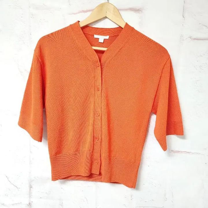 [BUNJANG] COS Short Sleeve Knit Cardigan / 코스 반팔 니트 가디건