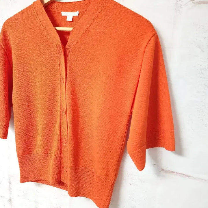 [BUNJANG] COS Short Sleeve Knit Cardigan / 코스 반팔 니트 가디건