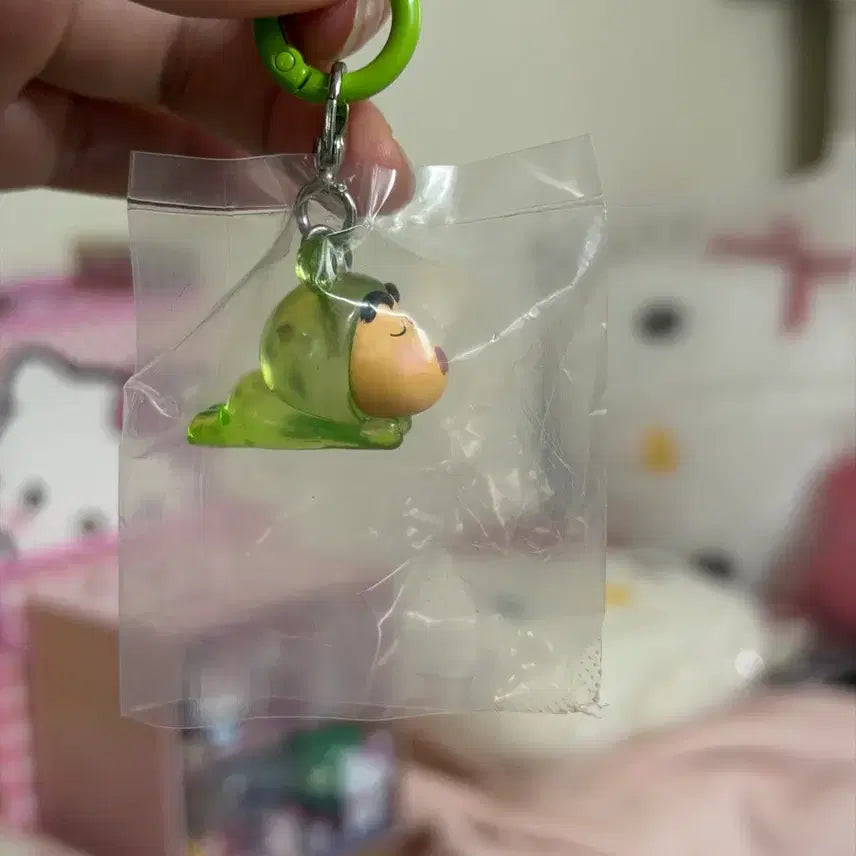 [BUNJANG] Frog Crayon Shin-chan Keychain (Majirushi Size) / 개구리 짱구 키링 메지루시