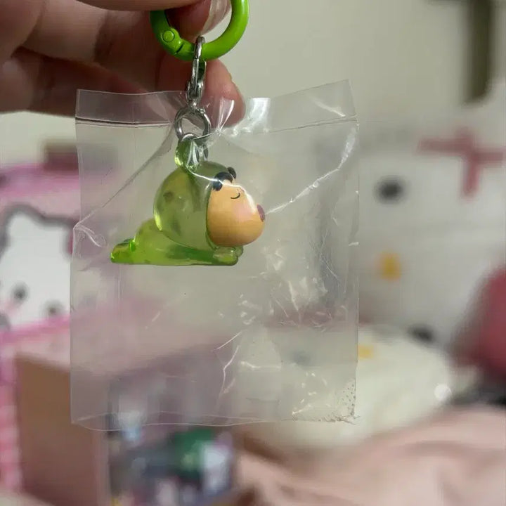 [BUNJANG] Frog Crayon Shin-chan Keychain (Majirushi Size) / 개구리 짱구 키링 메지루시