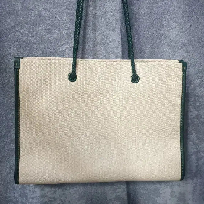 [BUNJANG] Jill Stuart Canvas Tote Bag / 질스튜어트 가방 캔버스 토트백
