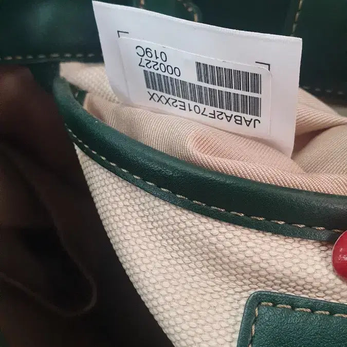 [BUNJANG] Jill Stuart Canvas Tote Bag / 질스튜어트 가방 캔버스 토트백