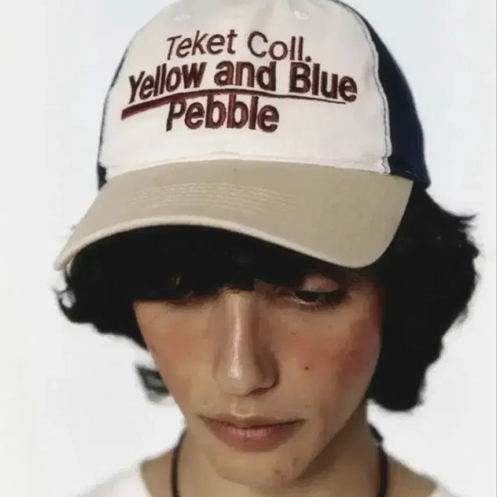 [BUNJANG] Teket Pebble Cap Navy Baseball Cap / 테켓 모자 볼캡 네이비 페블