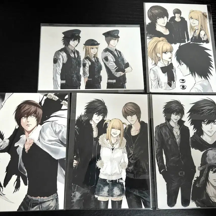 [BUNJANG] SSO Death Note Goods Paper Postcard Bundle Set / 미개봉 현물) sso님 데스노트 굿즈 지류 엽서 일괄 양도