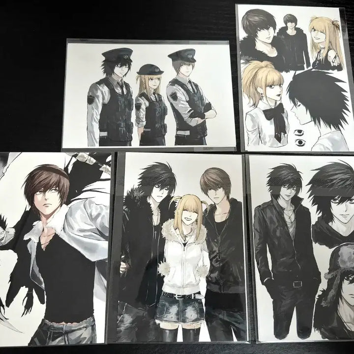[BUNJANG] SSO Death Note Goods Paper Postcard Bundle Set / 미개봉 현물) sso님 데스노트 굿즈 지류 엽서 일괄 양도