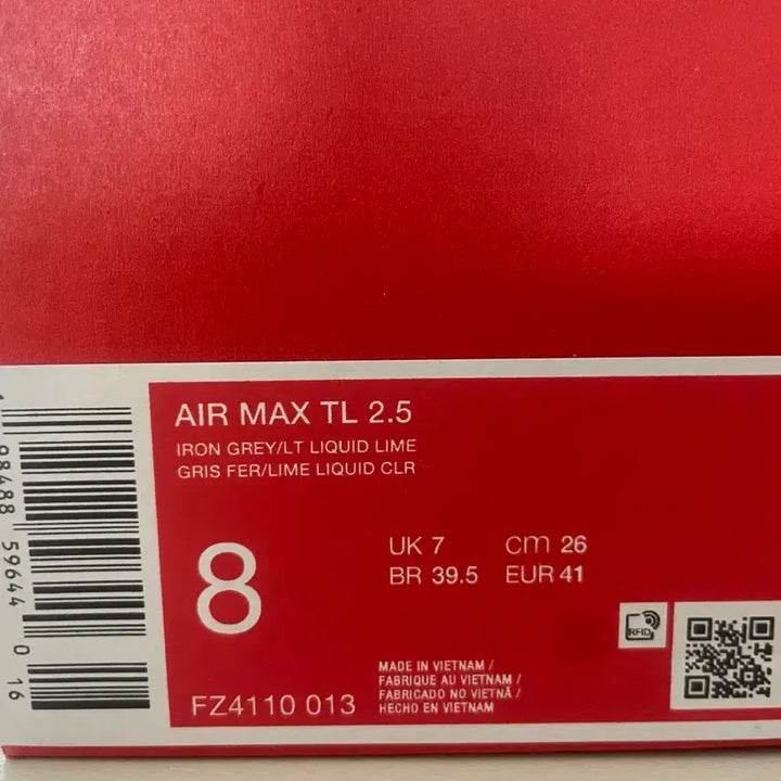 [BUNJANG] Nike Air Max TL 2.5 Iron Grey Sneakers / 나이키 에어맥스 TL 2.5 아이언그레이
