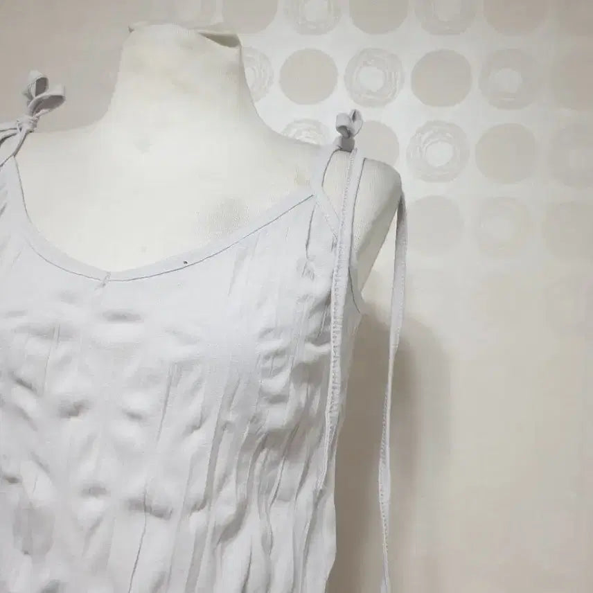[BUNJANG] Spaghetti Strap Tank Top - Grey / 그레이나시티66/롱나시티66/나시티66