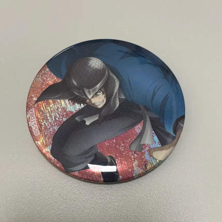 [BUNJANG] Gintama Sakamoto Kirakira Can Badge / 미사용 은혼 키라키라 캔뱃지 전투 사카모토