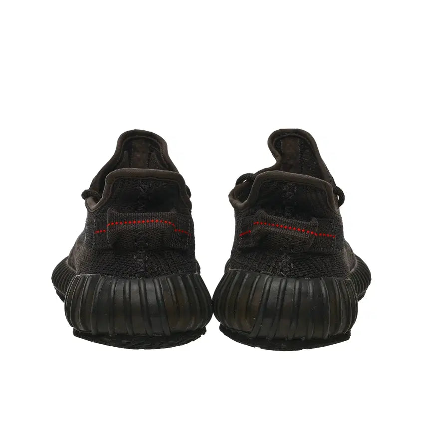 [BUNJANG] Adidas Yeezy Boost 350 V2 Black - Non-Reflective Sneakers / [255] 아디다스 이지 부스트 350 V2 블랙 - 논리플렉티브