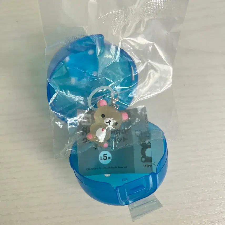[BUNJANG] Rilakkuma Korilakkuma Clear Mejirushi Gacha Figure / 리락쿠마 클리어 메지루시 가챠 코리락쿠마