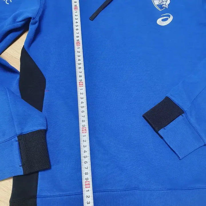 [BUNJANG] Asics Western Bulldogs Pullover Hoodie / 아식스 afl웨스턴 불독스 후드티